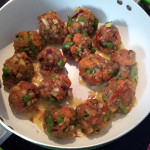 Hackfleisch Gemüsebällchen 2 - small - Einfache Partyrezepte
