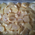 Kartoffelgratin-vorher