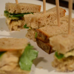 Hähnchen-Brot-Häppchen