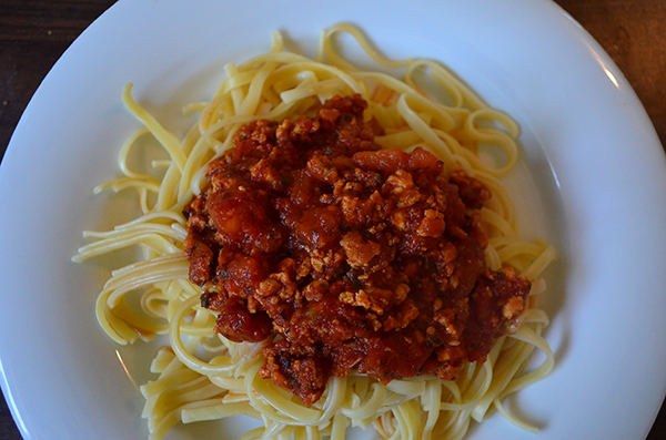 Tofu Bolognese